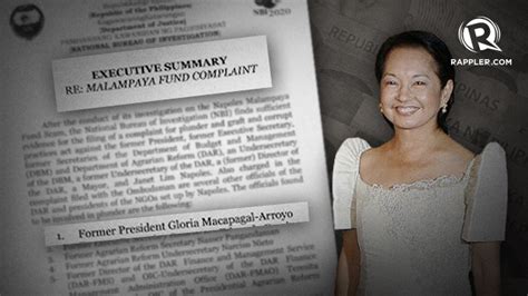 What Went Before: Malampaya Fund scam .